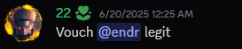 Vouch