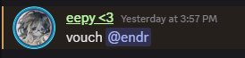 Vouch